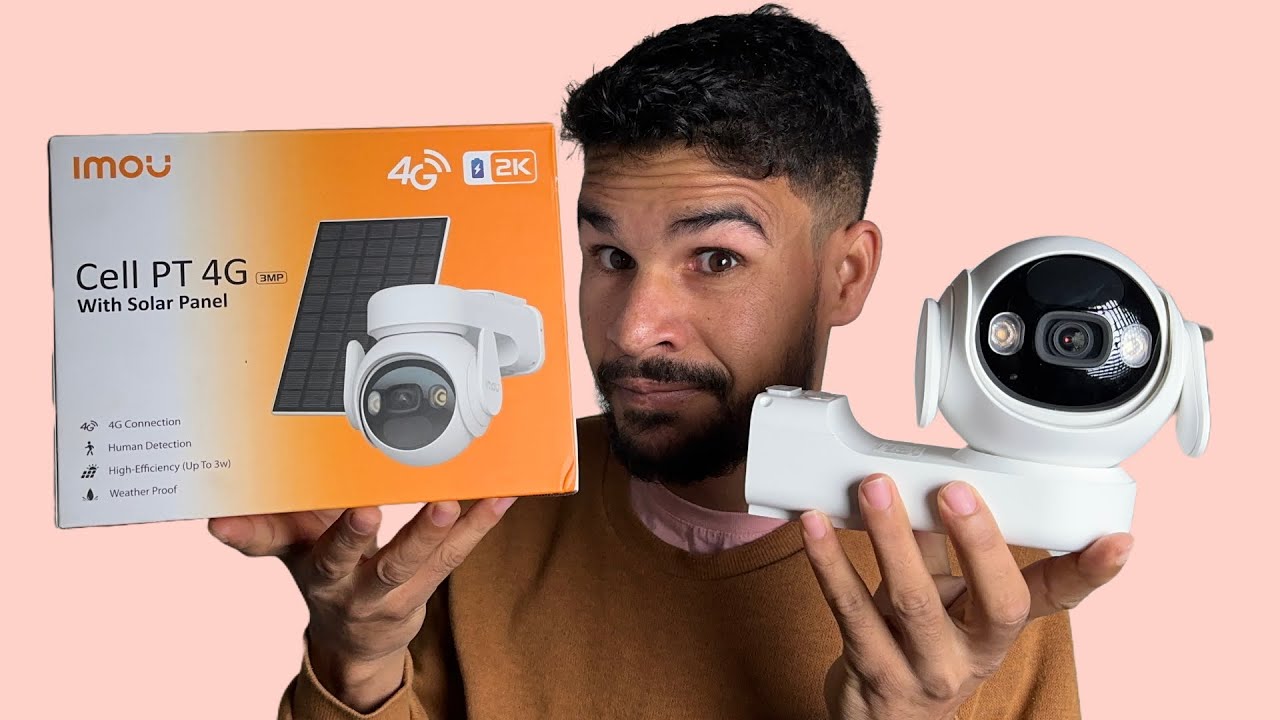كاميرا للمراقبة بالطاقة الشمسية Imou cell PT 4G