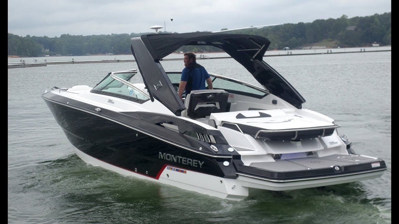 Monterey 328SS Sport Cruiser - One Wake