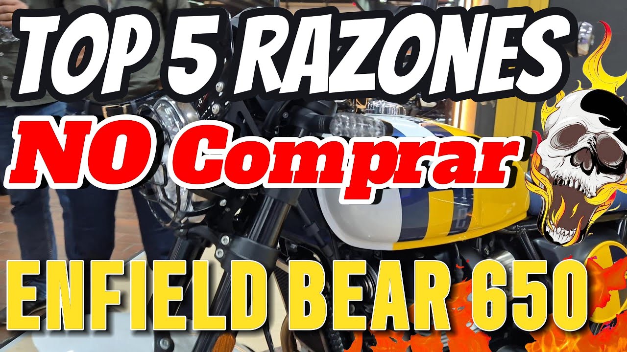 TOP 5 Razones NO Comprar ROYAL ENFIELD BEAR 650 2026 Opiniones Motos Alternativas