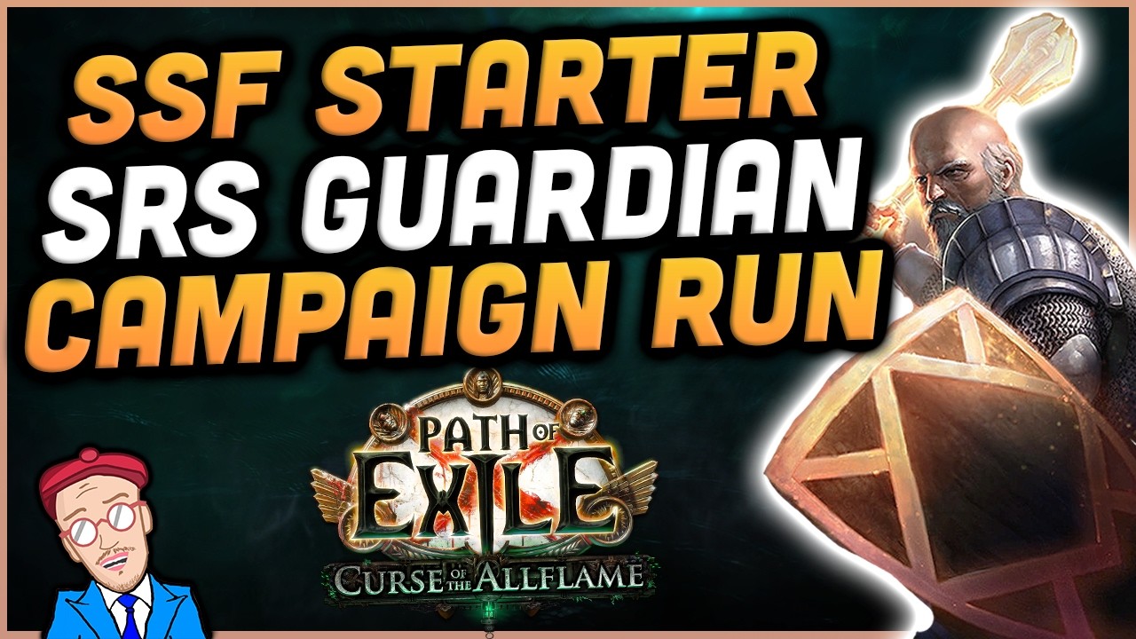 My PoE 3.29 SSF League Starter - SRS Guardian - Campaign Run
