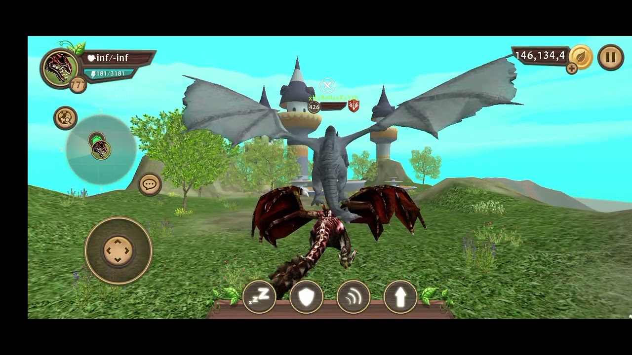 My New Video, Dragon Sim: Me and my girlfriend: xXxBellaxXxYT very much in heat mating (Part 1)💘💘💘🥰