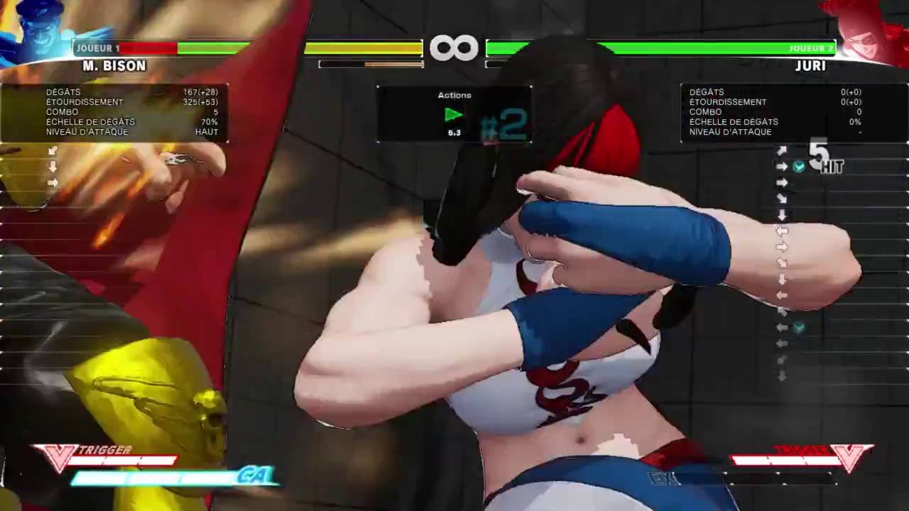 Bboy exe Juri ''Imblockable'' setups ^w^ !