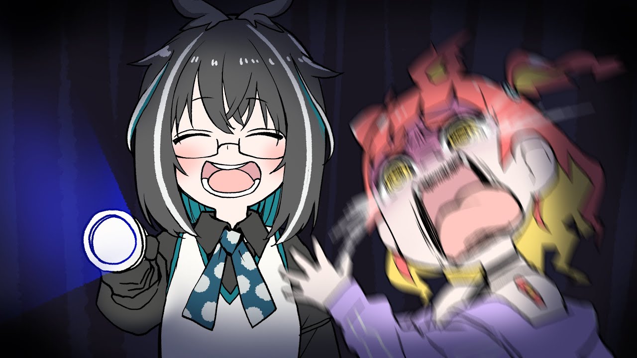 緋笠トモシカのプロ絶叫に笑いが止まらない大浦るかこさんの初ホラゲー配信