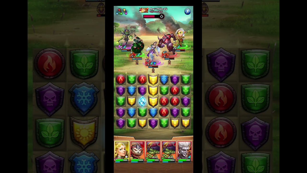 Empires & puzzles Alliance war (attackboost) 2024.10.13