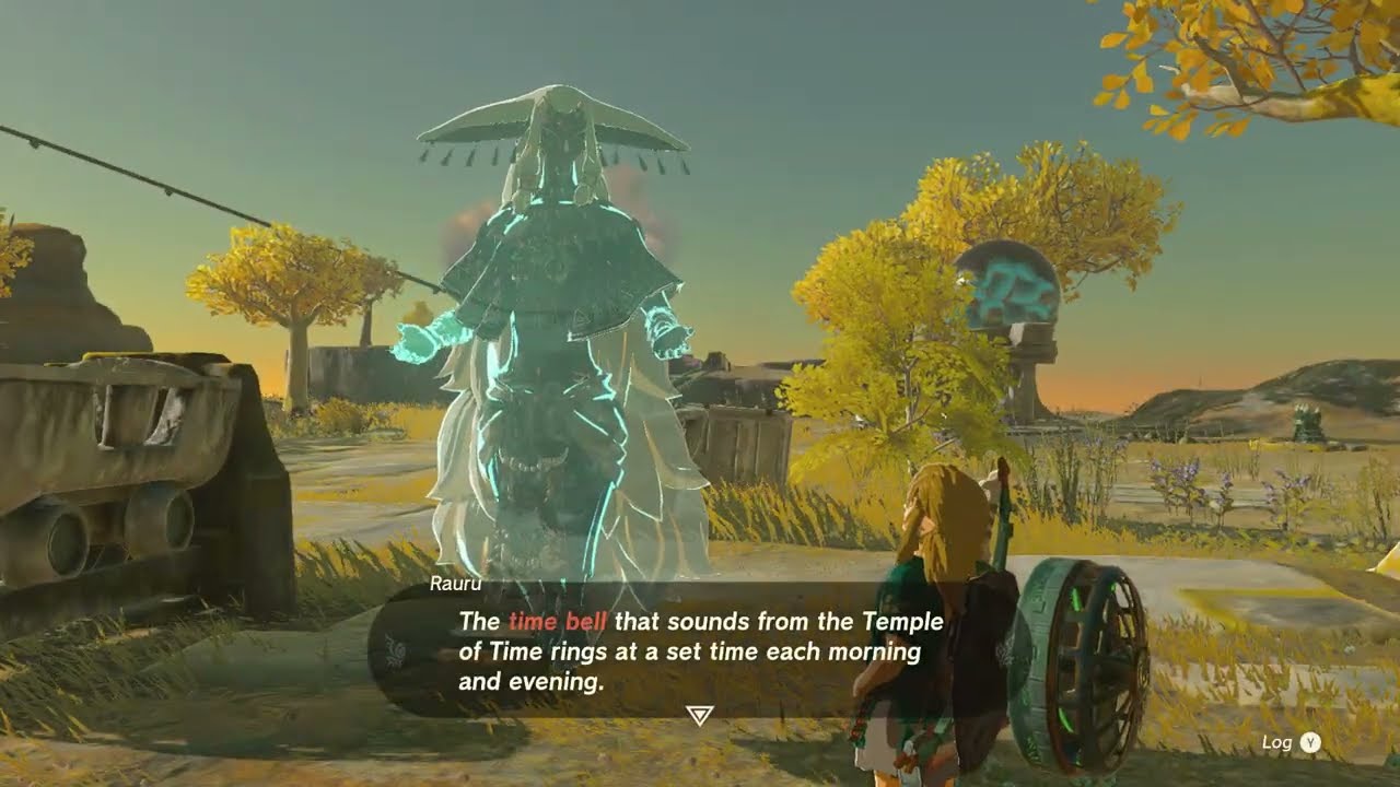 The Legend of Zelda: Tears of the Kingdom - Prologue: Talk To Maker Construct, Rauru and The Korok