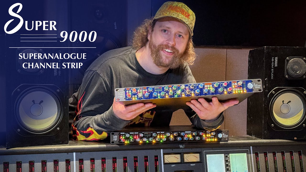 Solid State Logic Super 9000 | A First Look With Benni Dumville & The History of SuperAnalogue 🎚️🎛️