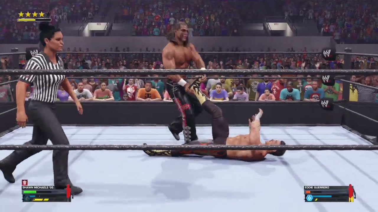 WWE 2K24 Shawn Michaels vs Eddie Guerrero WWE Championship