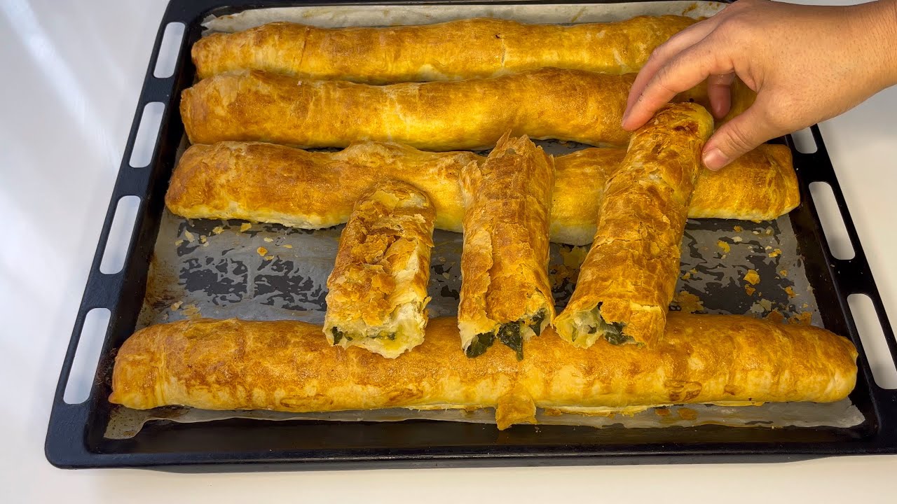 BÖREKLERİNİZİ BU YÖNTEMLE AÇIN 💯 İNCECİK ❗️ KAT KAT BÖREKLER HAZIRLAYIN 💯ÖZEL TARİF‼️EL AÇMASI BÖREK