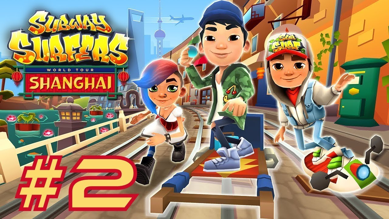 Subway Surfers: Shanghai - Samsung Galaxy S8+ Gameplay #2