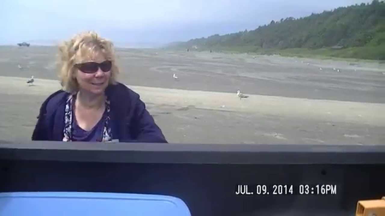 South side of the beach at Moclips, Washington