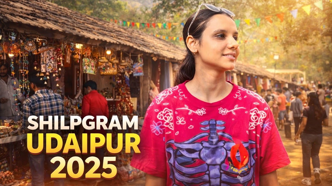 SHILPGRAM UDAIPUR 2025 🪷🌞🍃| **shilpgram mela ** | Rajasthan&rsquo;s aesthetics | biggest fair | culture | 