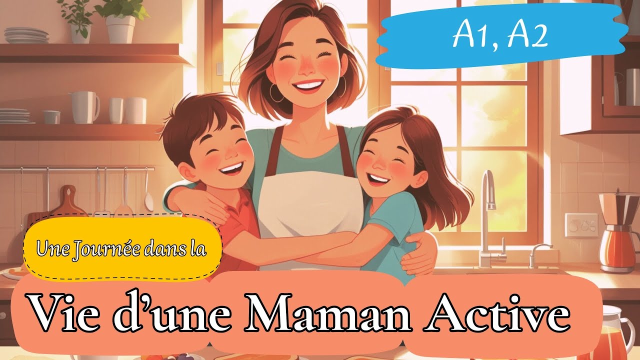 French Podcast with Sharon | Le Quotidien d’une Maman  École, Travail et Amour