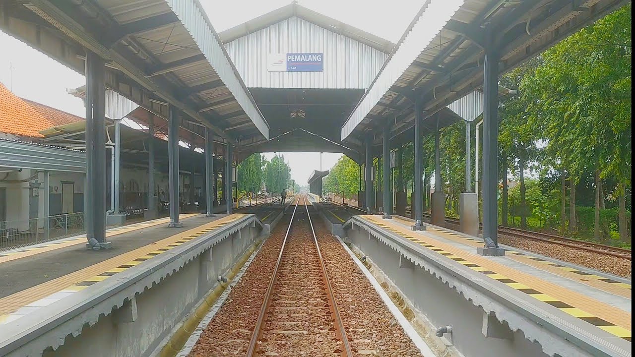 BACKRIDE BY TRAIN | Stasiun Pemalang sampai Stasiun Comal