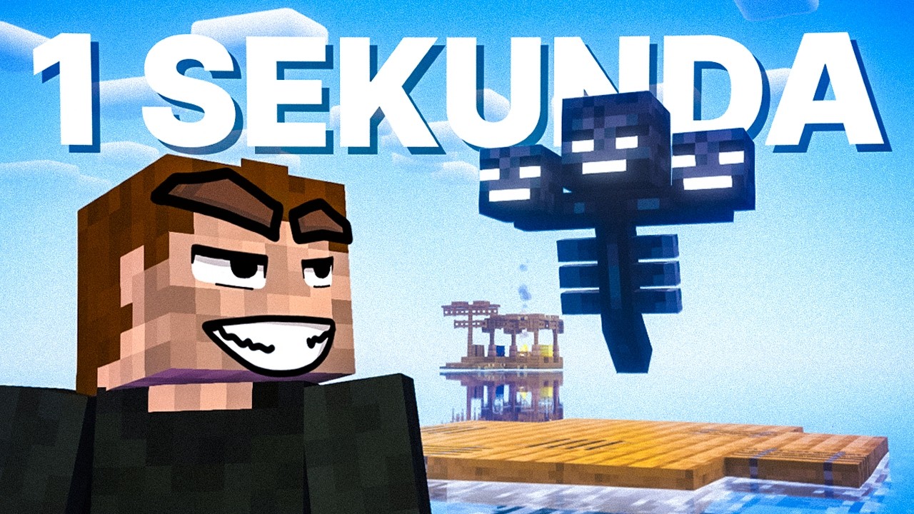 Jak Szybko Pokonać Withera 🤔 - Minecraft Oceanblock 2 | Część 14