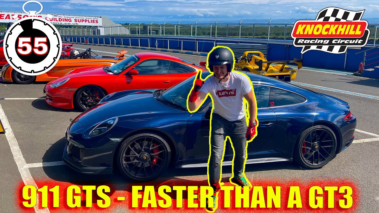911 (991.2) GTS - Faster than a GT3 on circuit? (Knockhill Track Battle)
