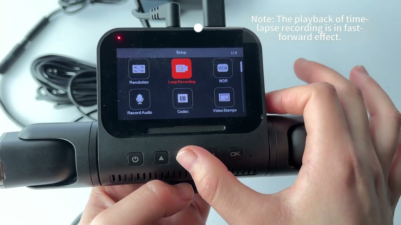 AZDOME M660 Dash Cam Function Introduction