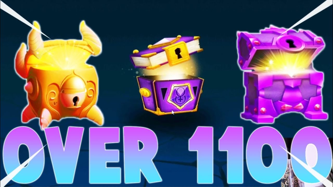 Monster Legends: I OPENED UP OVER 1100 RANDOM CHESTS! | HERE IS WHAT I GOT...