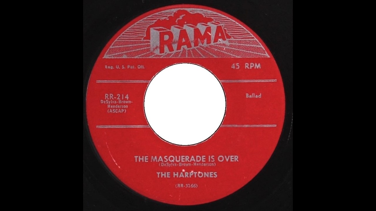 (I'm Afraid) The Masquerade Is Over ~ The Harptones (1956)