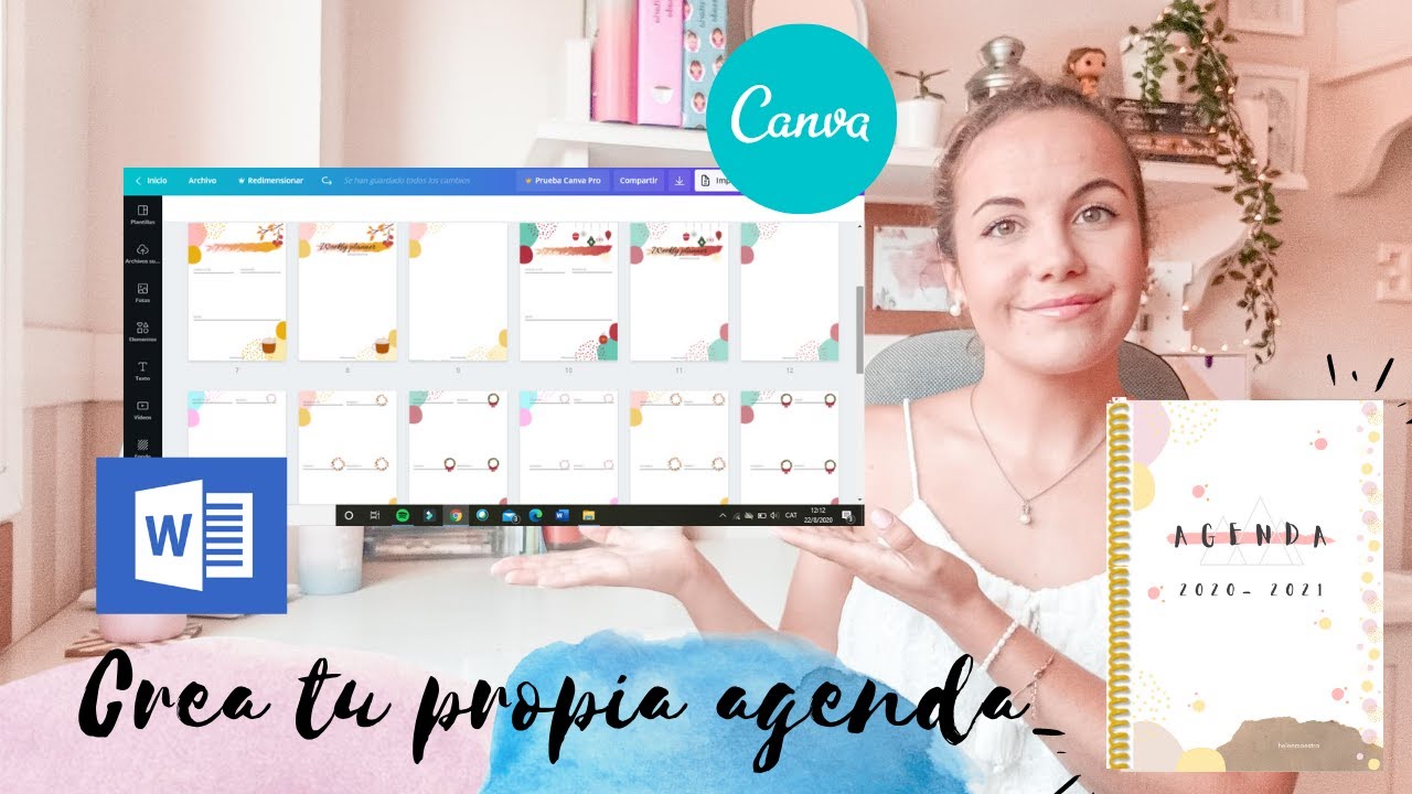 CREA tu propia AGENDA · Con PROGRAMAS GRATUITOS