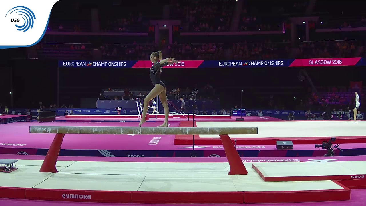 Giada GRISETTI (ITA) - 2018 Artistic Gymnastics Europeans, qualification beam