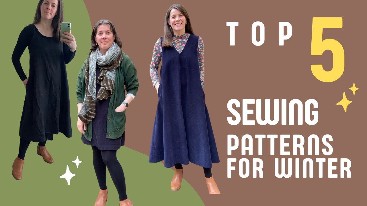 5 Favourite Sewing Patterns for Winter - and how I style them