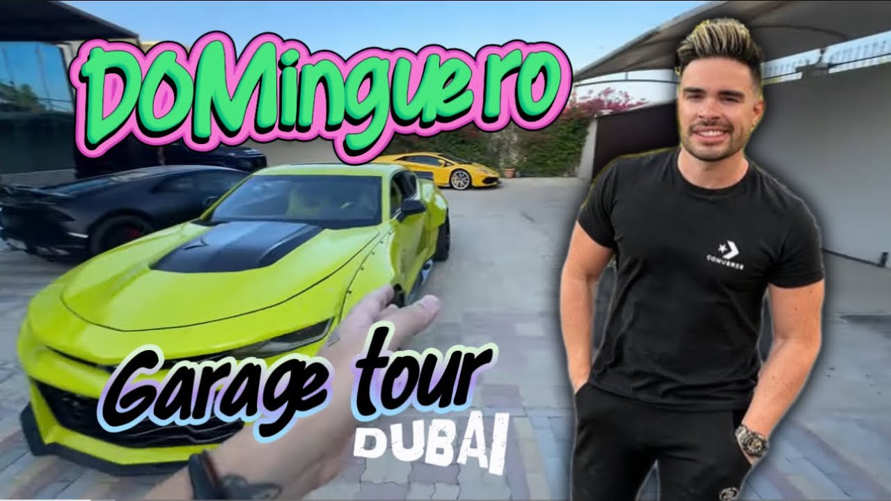 DOMinguero me ENSEÑA sus COCHES EXOTICOS en DUBAI- LAMBORGHINIS, PORSCHE y mas