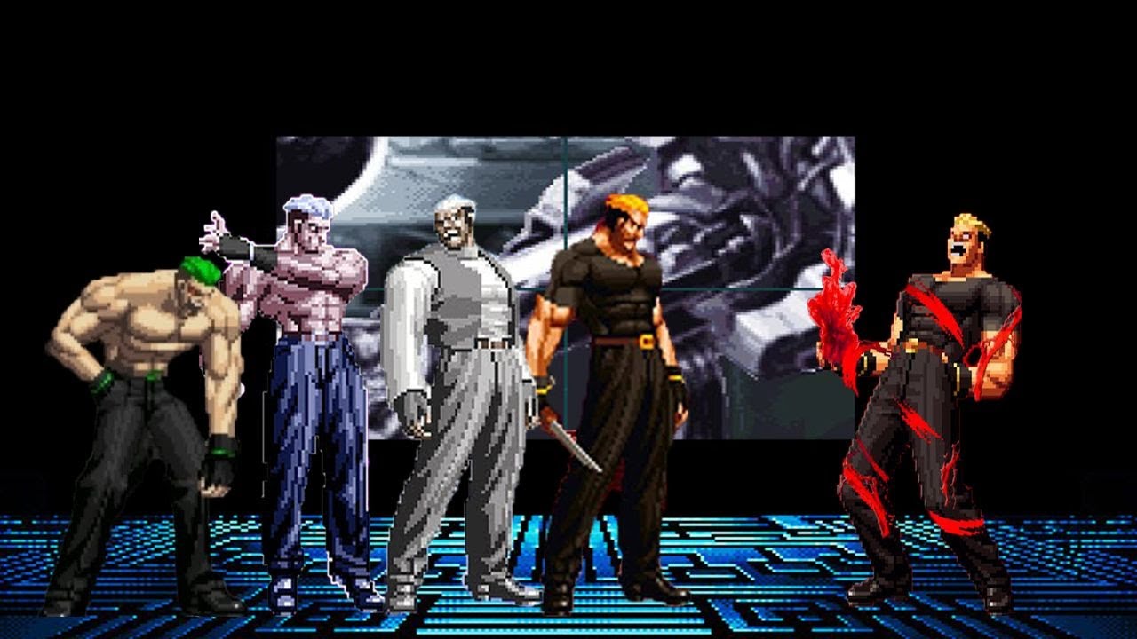 [KOF Mugen] | Ryuji Yamazaki Team Vs Yamazaki Blood