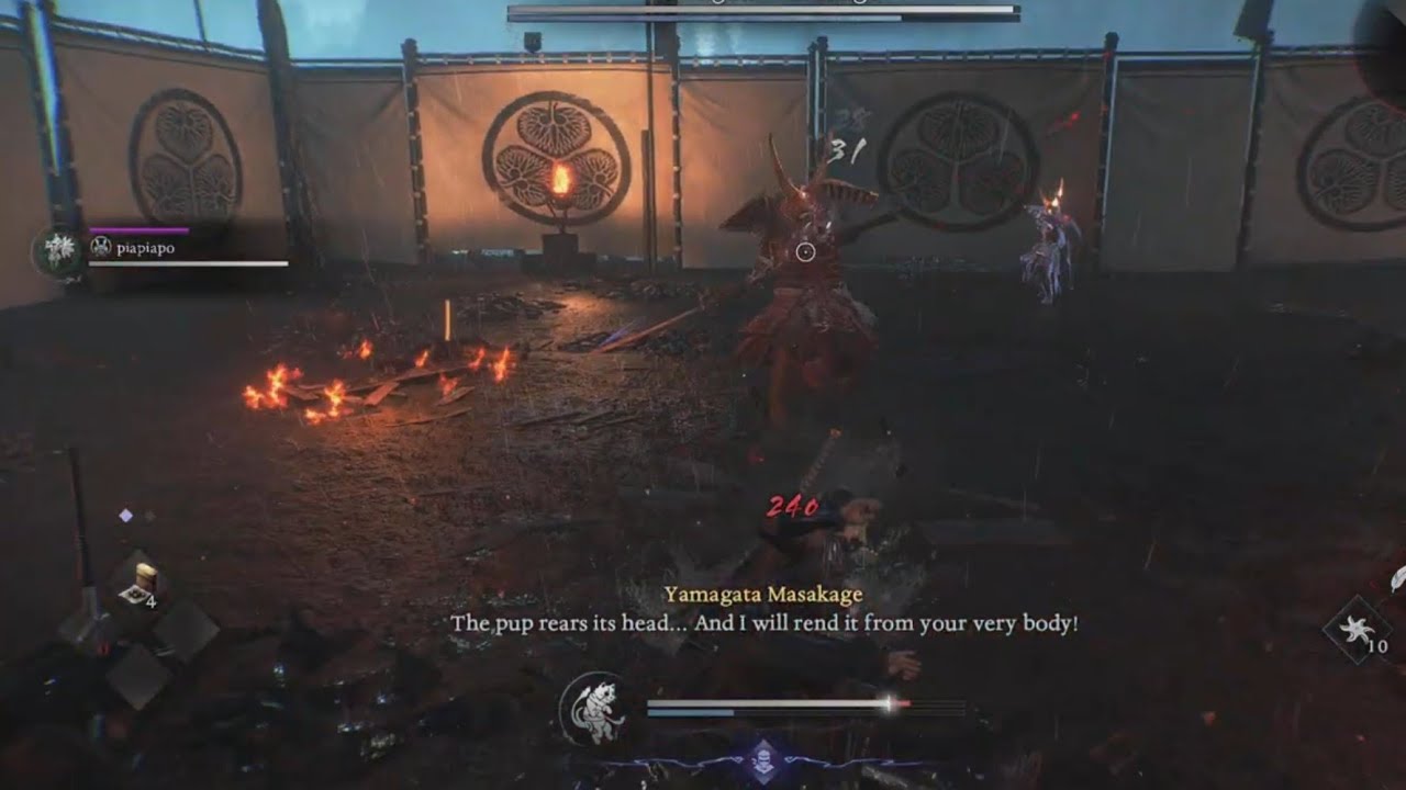 Nioh 3 Playthrough: Yamagata Masakage Boss Fight (