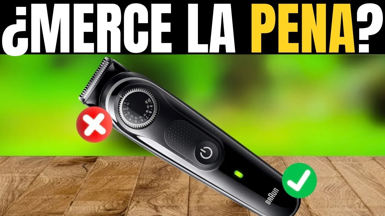 ¿MERECE LA PENA LA RECORTADORA DE BARBA BRAUN SERIES 3 EN 2026?