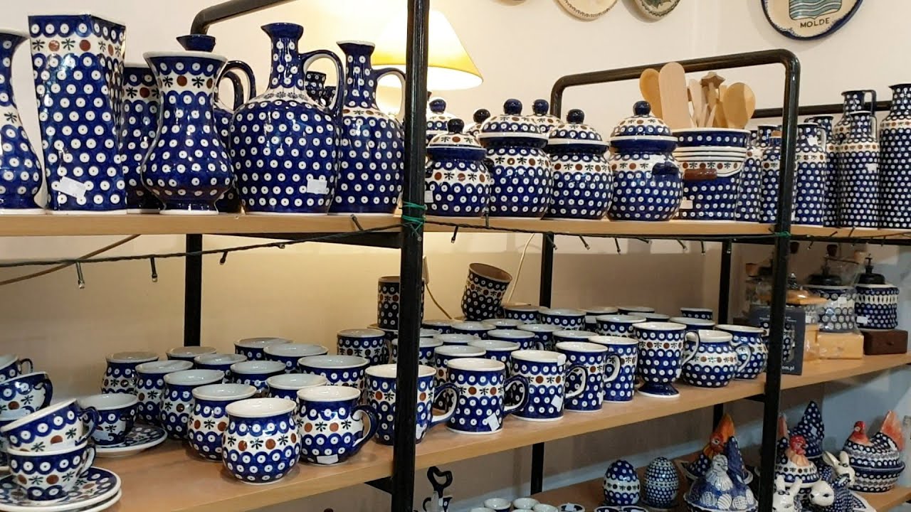 {SUB} 폴란드그릇 #02🏺🎃  여행지에서 🚘.. polish pottery Shopping | Poland travel