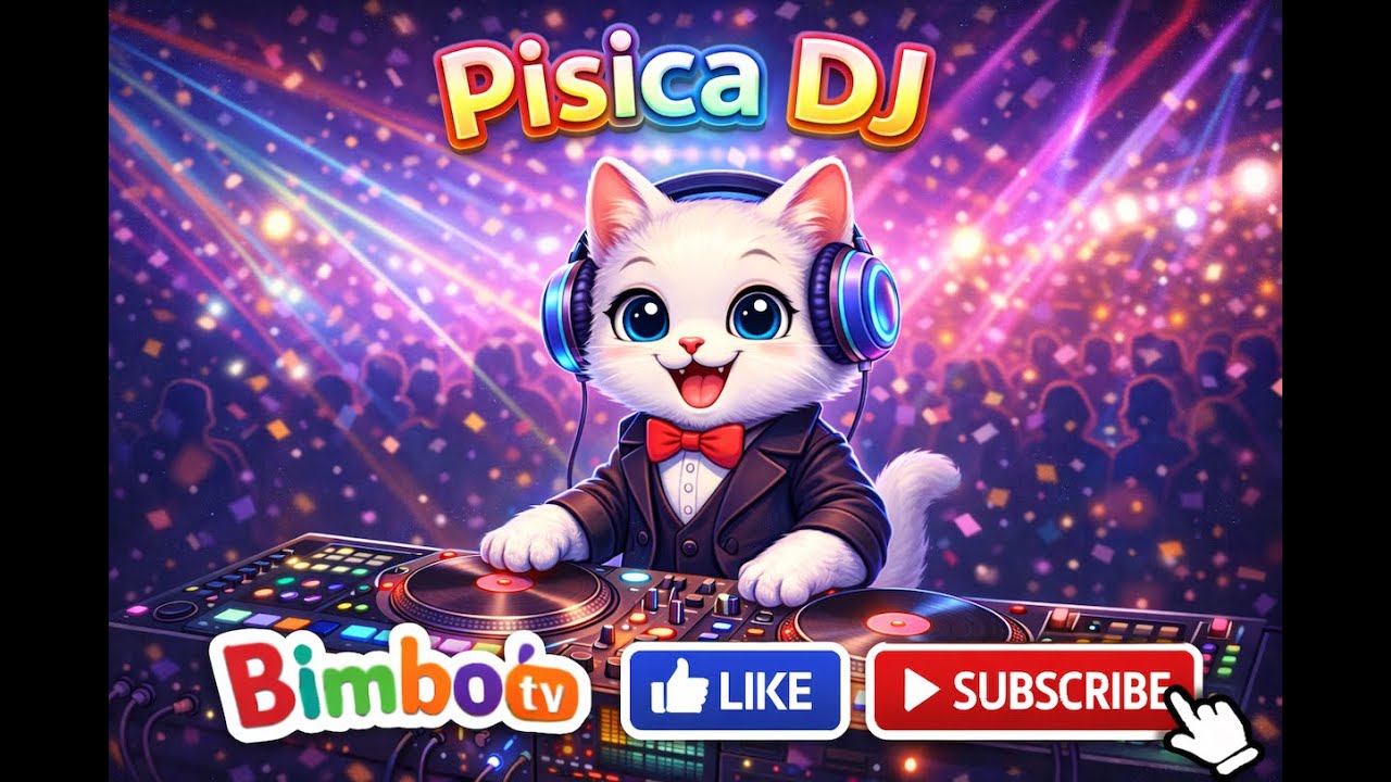Pisica DJ - Tomy Motan - Cantecele vesele \ Bimbo TV