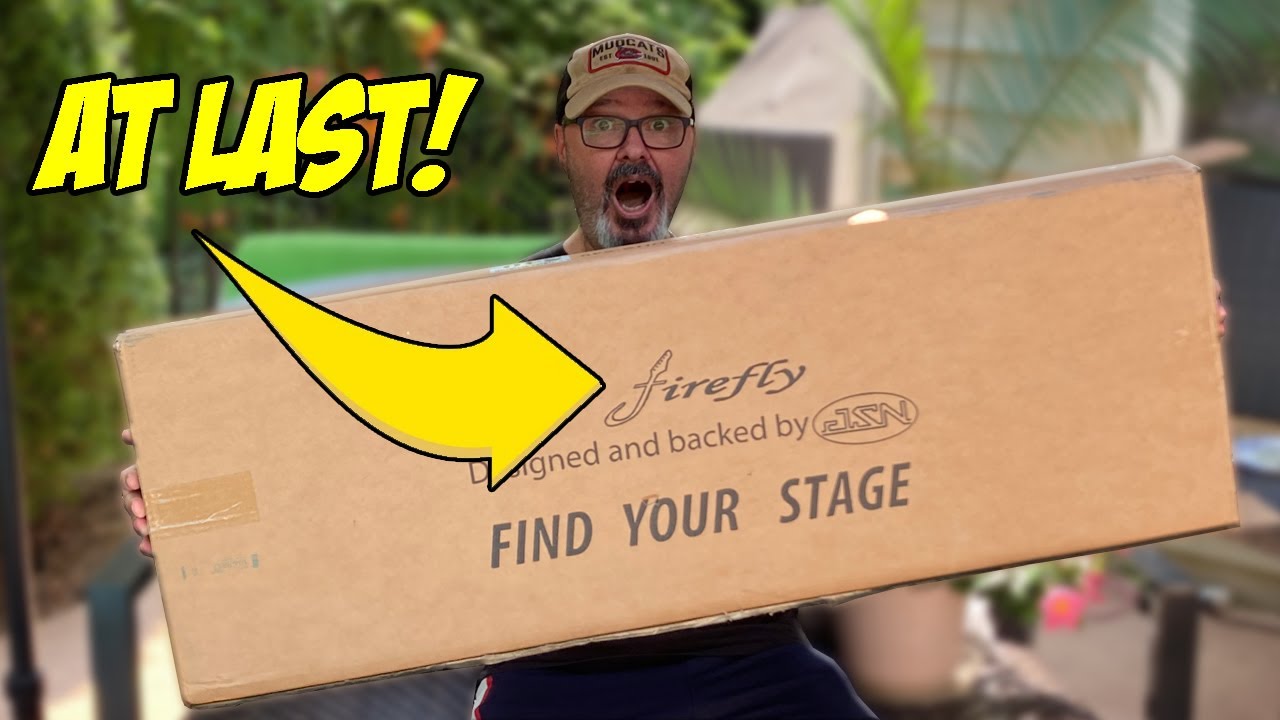 UNBOXING a FIREFLY FFTL guitar. I finally get to try one! First impressions.