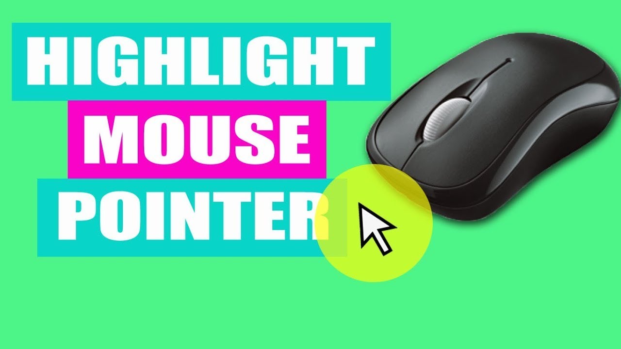 How to Highlight Your Mouse Cursor in any color Windows/Linux/mac???🖱️✨| Step-by-Step Tutorial