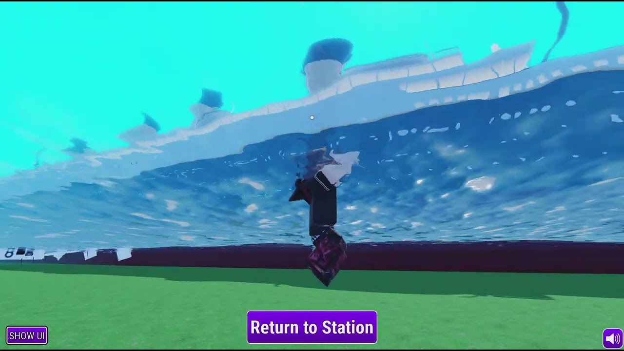 Whoa! Is that a blackhole? AND A TRAIN GOING TOWORDS IT!!!!