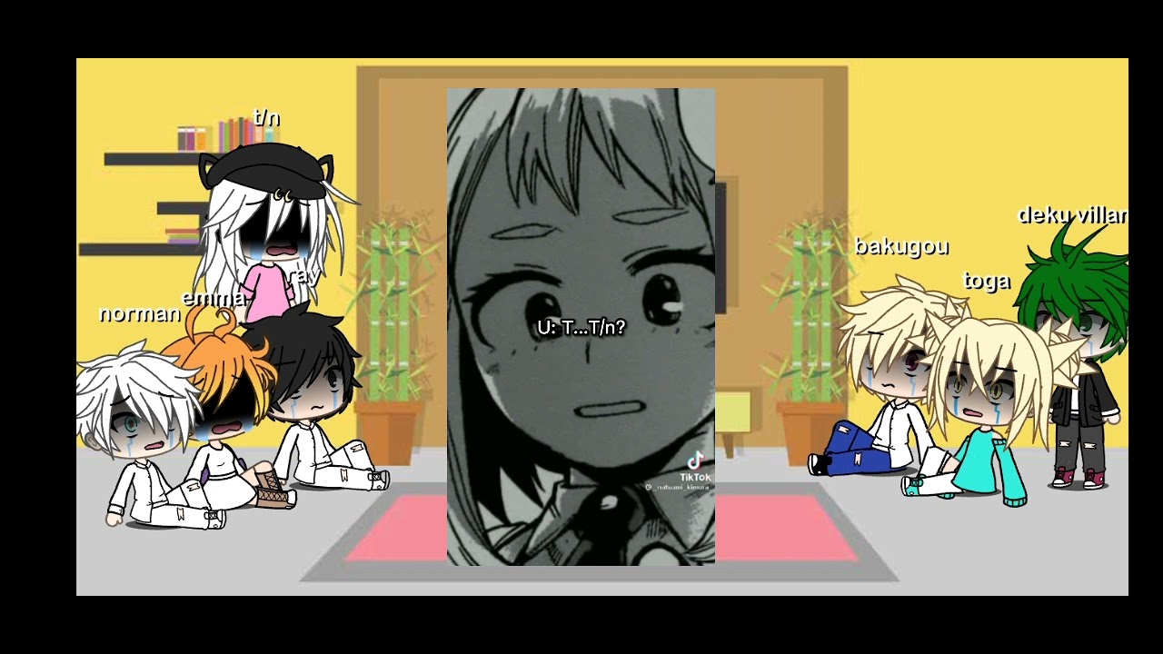tpn y bnha reaccionan a t/n