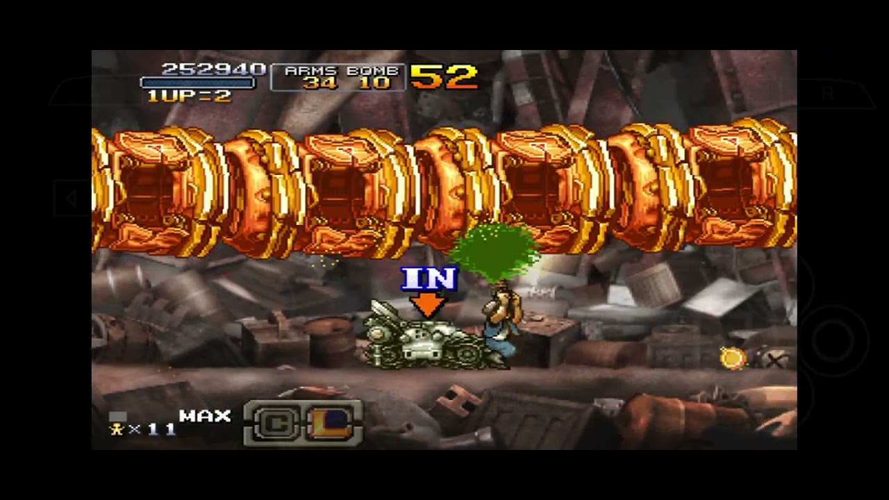 Intentando pasar el metal slug xx sin morir  
