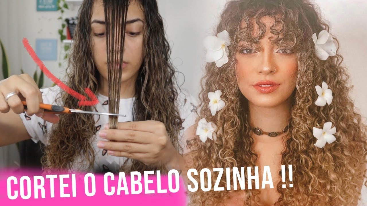 MELHOR CORTE PARA CABELOS CACHEADOS com FRANJA !