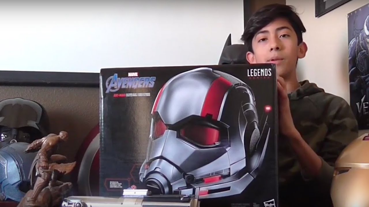 MARVEL LEGENDS ANT-MAN HELMET UNBOXING/REVIEW!!!