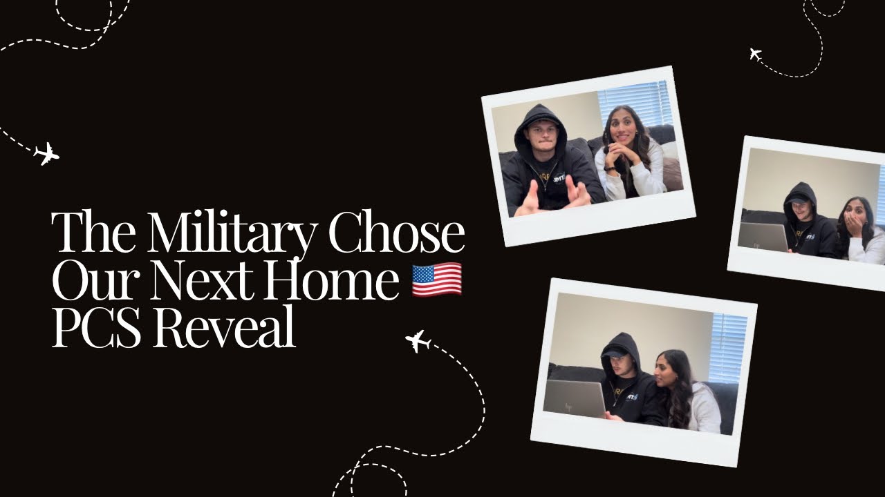 The Military Chose Our Next Home 🇺🇸 | PCS Reveal