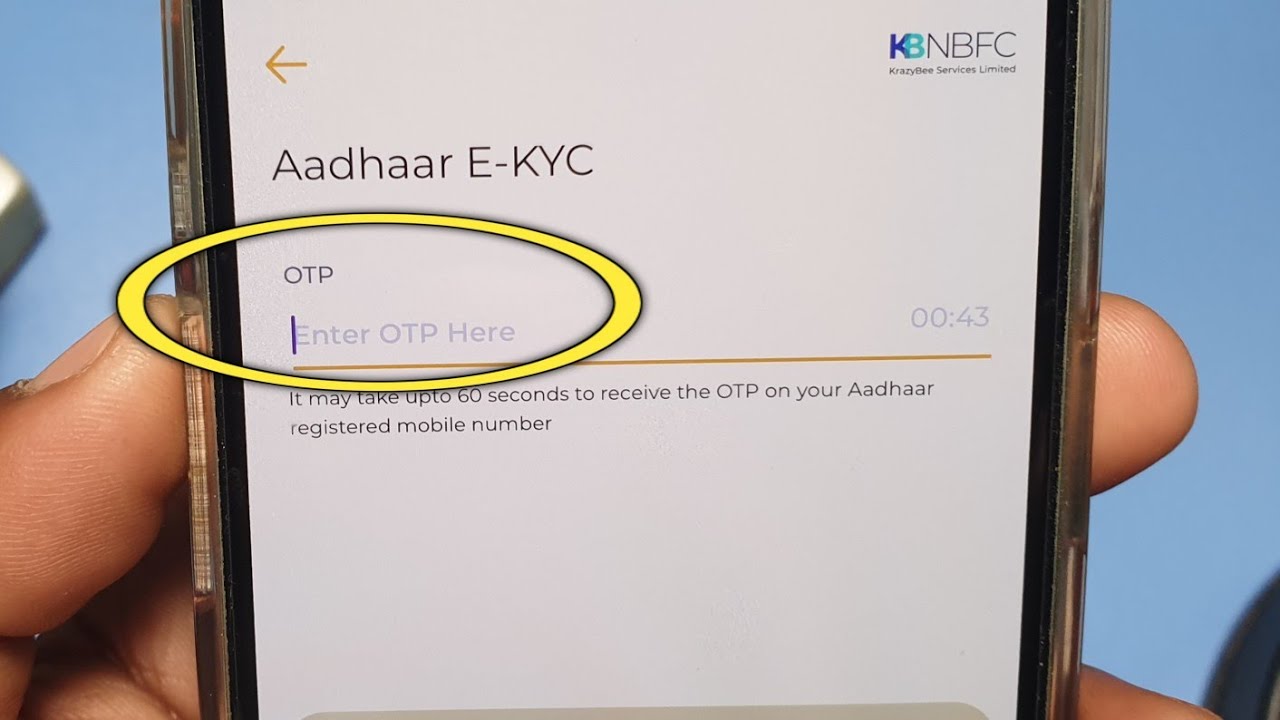 enter otp here | enter otp kya hai 
