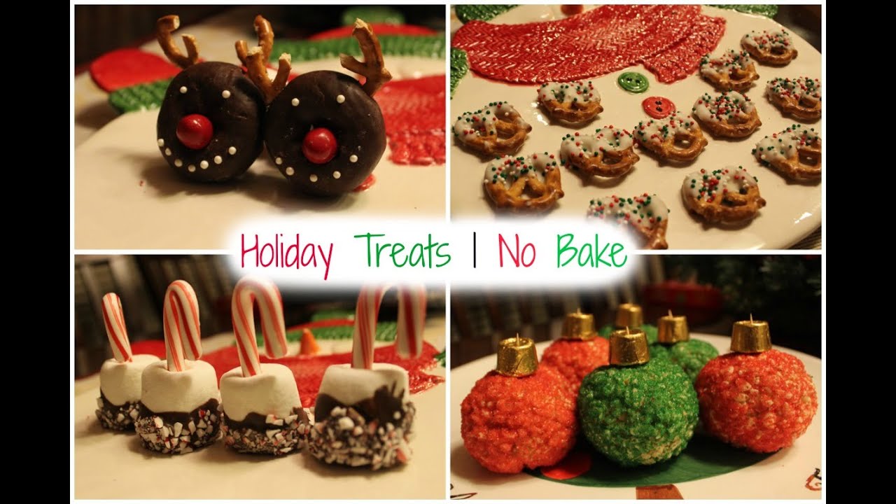 DIY HOLIDAY TREATS | NO BAKE