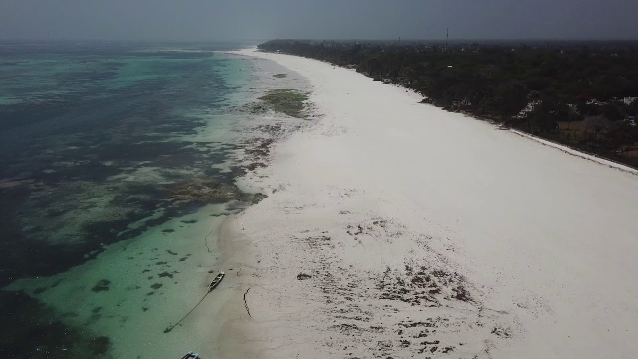 Diani Beach low tide morning