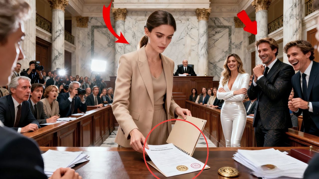 Court Mocked Her Low Salary—Until She Unveiled Billionaire Inheritance Papers Before Everyone