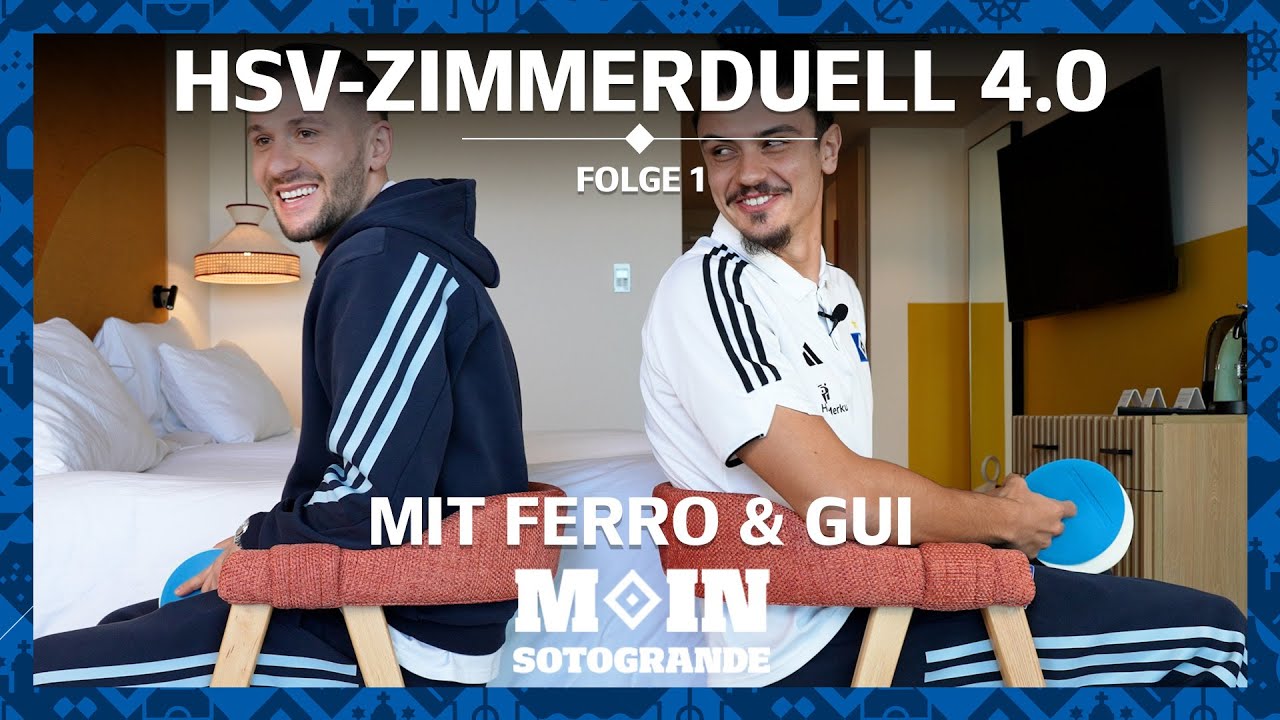 HSV-ZIMMERDUELL 4.0 | Folge 1 mit Daniel Heuer Fernandes und Gui Ramos