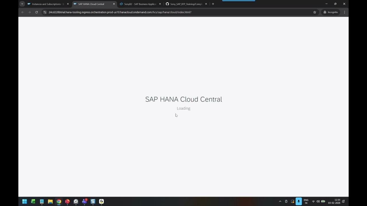 Как запустить облачный экземпляр SAP HANA в BTP с помощью CLI | HANA Cloud | contact@anubhavtrain...