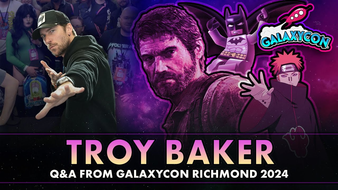 Troy Baker Q&A | GalaxyCon Richmond 2024 | The Last of Us,  Death Stranding