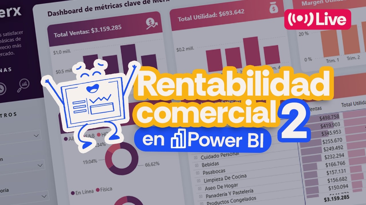 Dashboard de Rentabilidad Comercial con Power BI | #dashboardeando 013 día 2