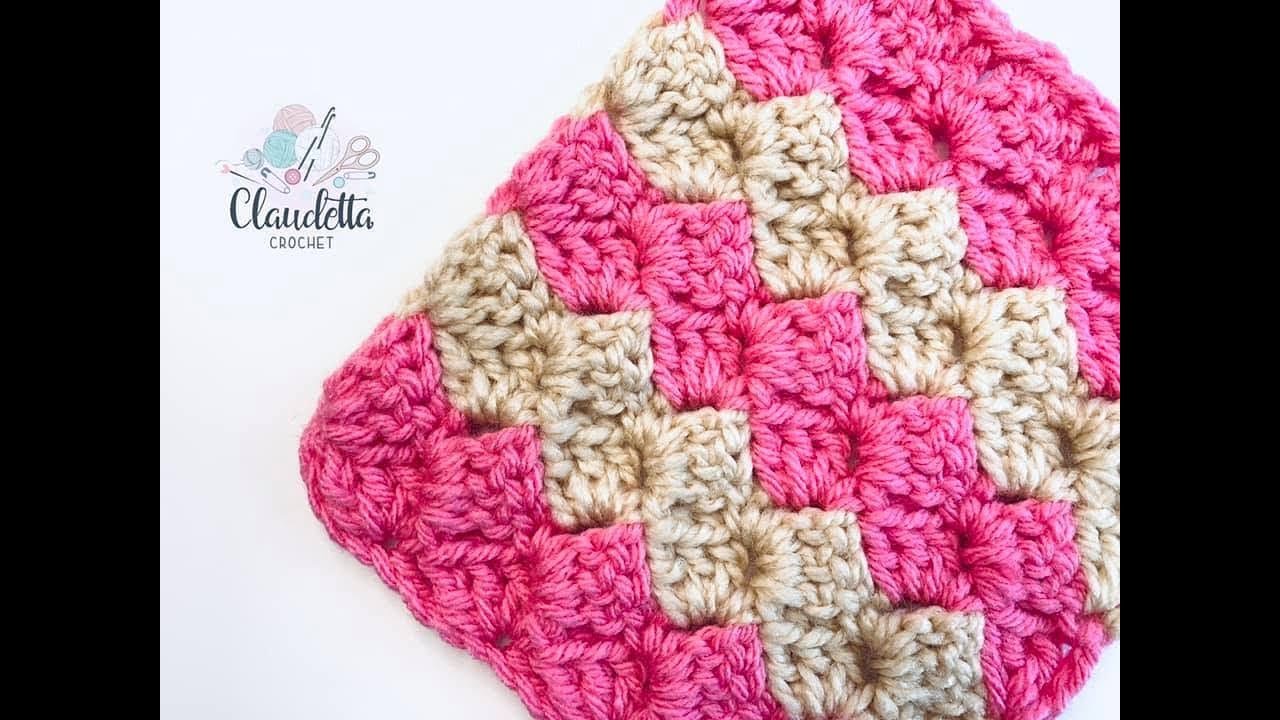 CROCHET C2C in ROWS / Beginner