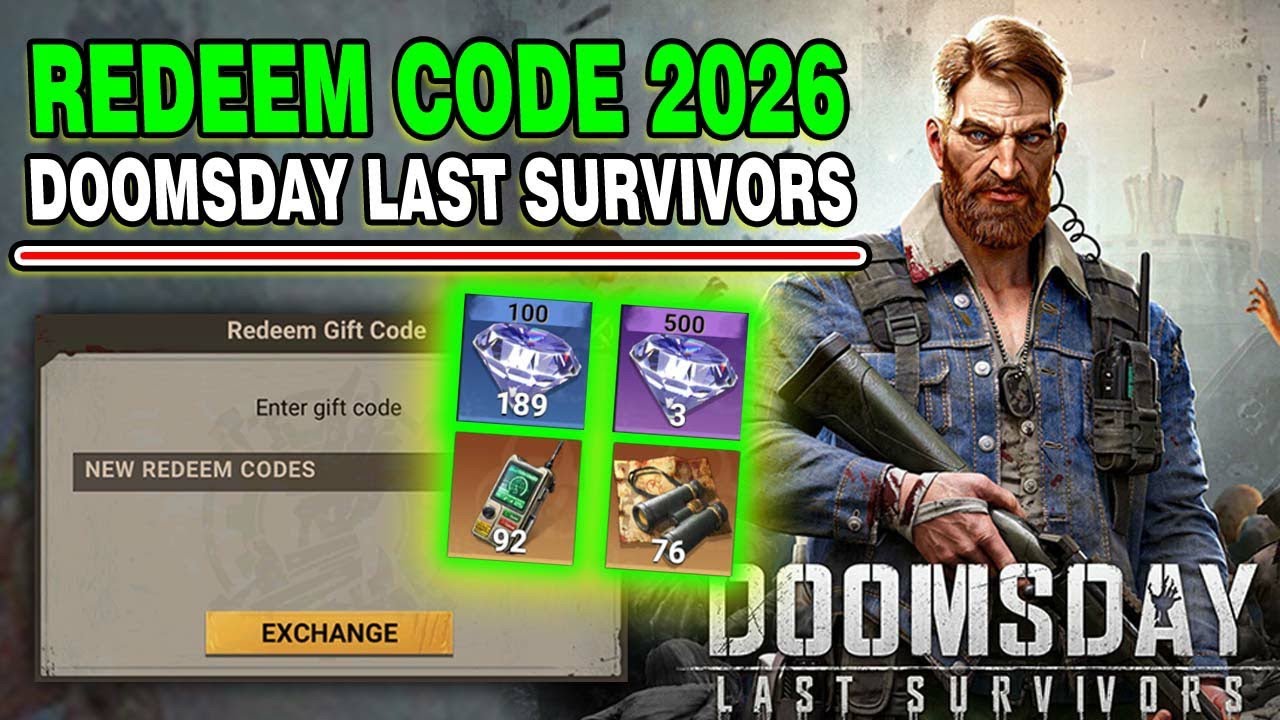 DOOMSDAY LAST SURVIVORS GIFT CODE 2026 - DOOMSDAY LAST SURVIVORS REDEEM CODES