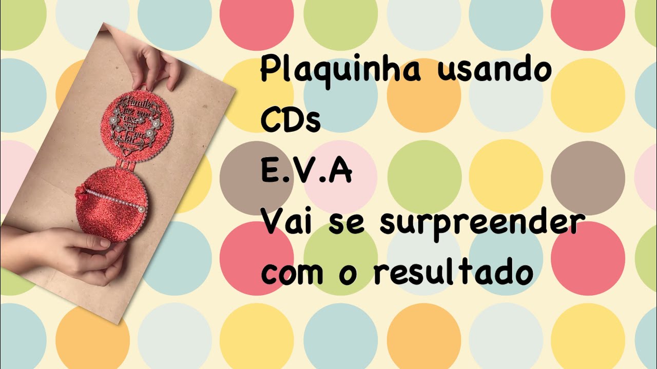 Reciclando CDs 💿 velhos - Voc&ecirc; vai se surpreender com o resultado
